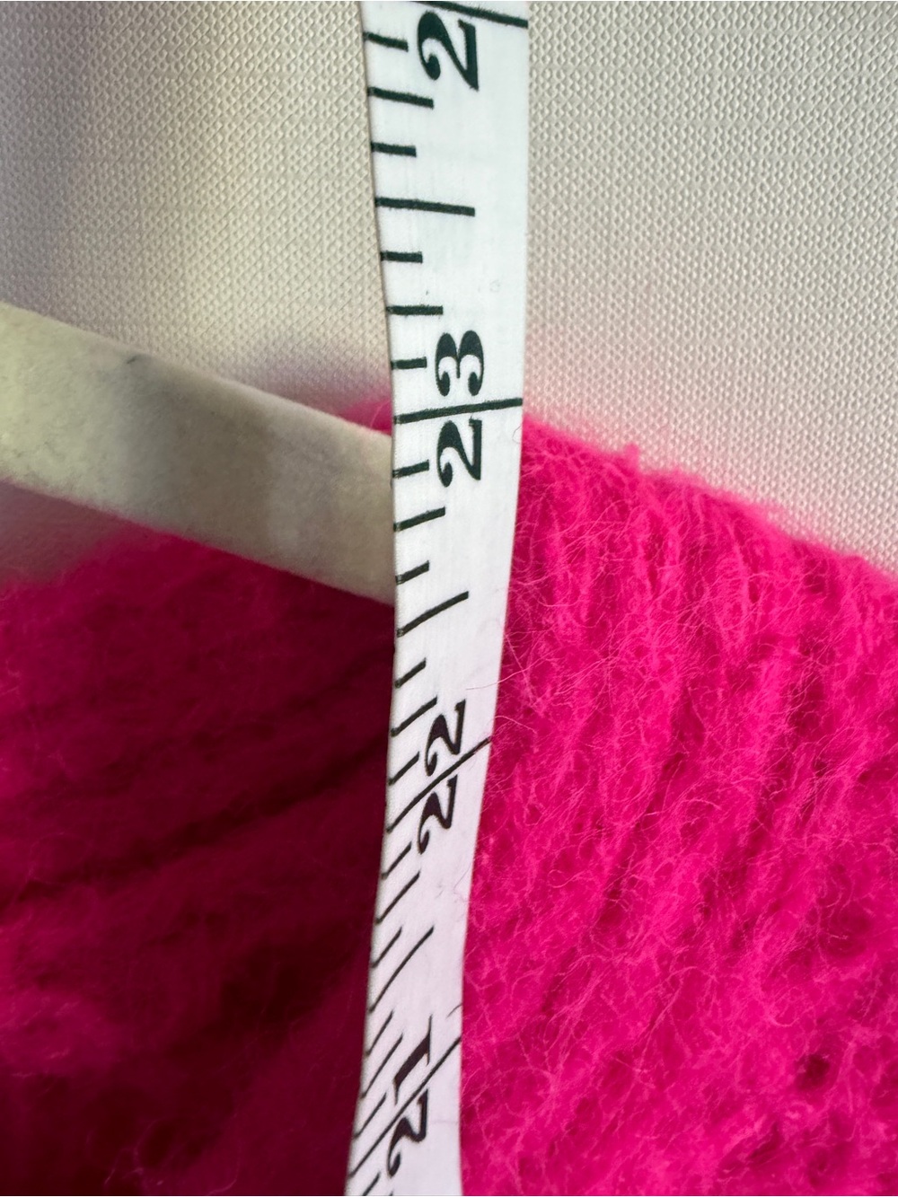 Smash + Tess Hot Pink Alpaca Wool Blend Fuzzy Cardigan M/L Barbiecore - Picture 6 of 6
